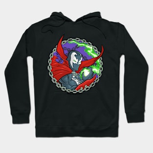 Red and black zombie Hoodie